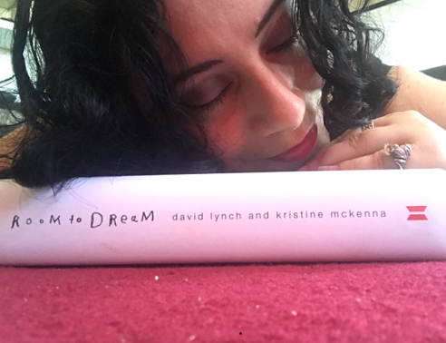 Rachel Knightley with Room to Dream by David Lynch and Kristine McKenna Rachel Knightley with Room to Dream by David Lynch and Kristine McKenna