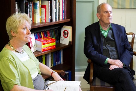 The One Show's Gyles Brandeth interviews Alison Baverstock