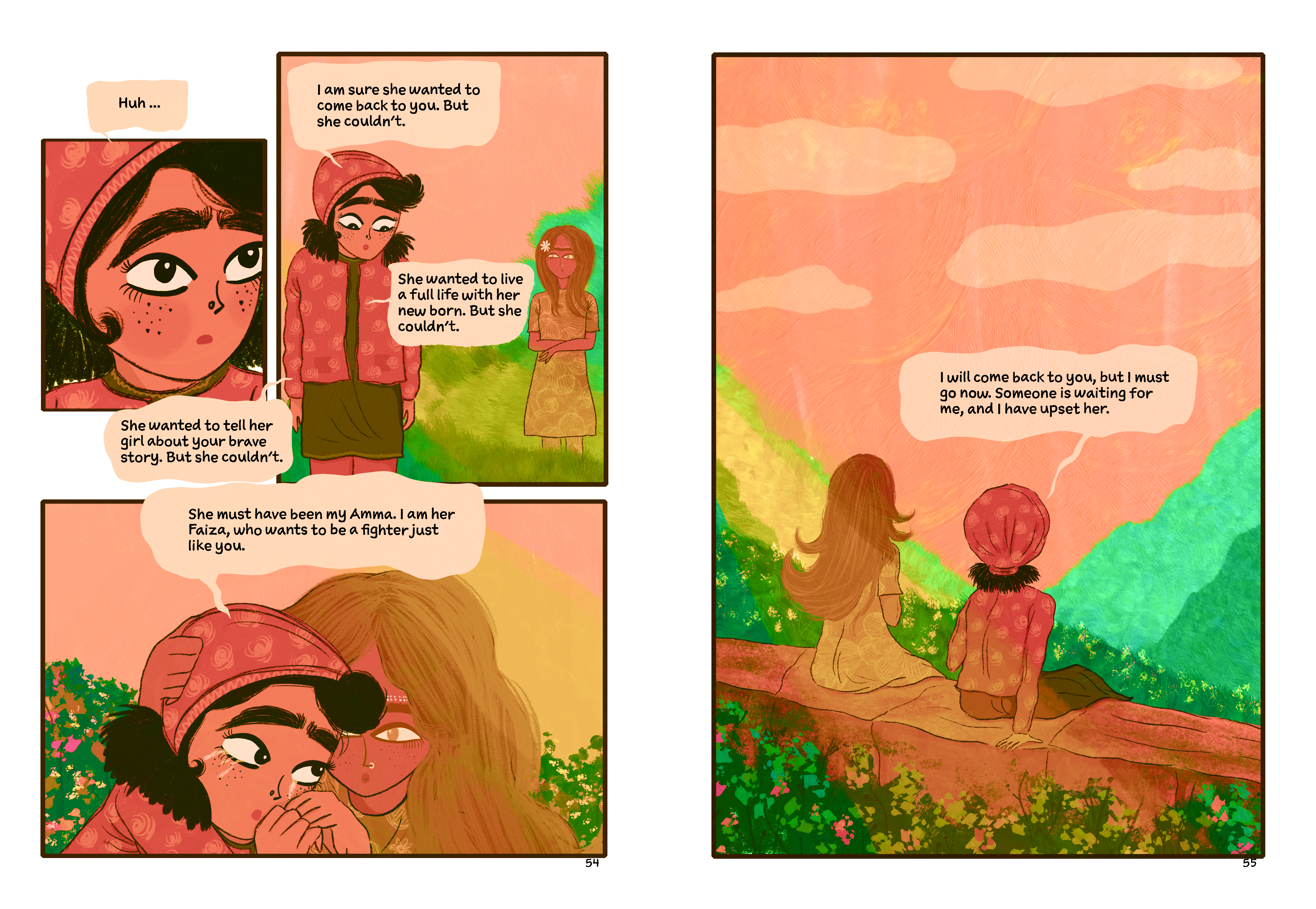 Coloured/word panels
