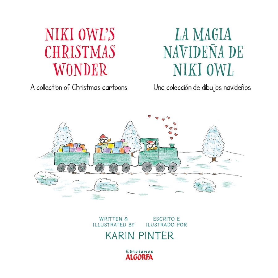 Cover of Niki Owl's Christmas Wonder comic book by Karin Pinter